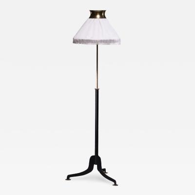 Josef Frank Josef Frank height adjustable floor lamp with original brass top