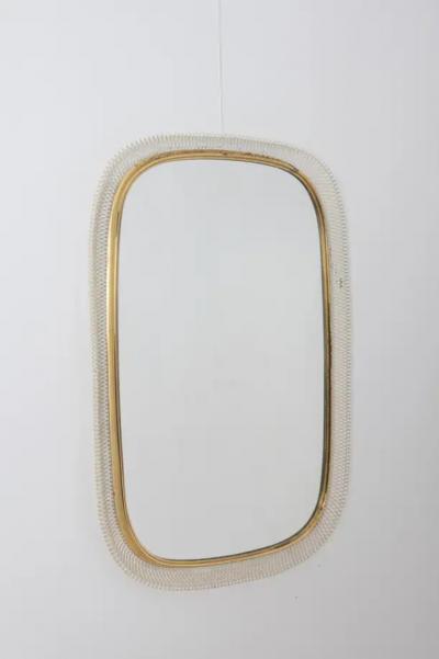 Josef Frank Joseph Frank style Swedish mirror c1960