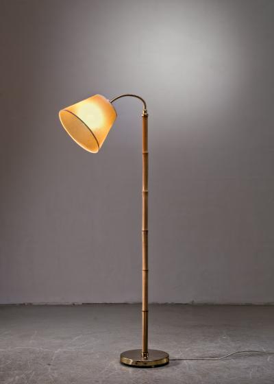 Josef Frank Kalmar bamboo floor lamp
