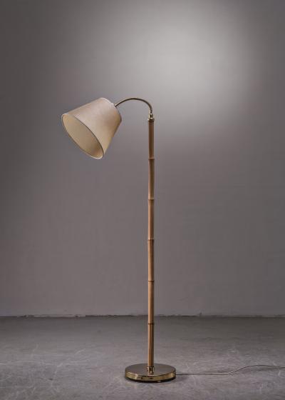 Josef Frank Kalmar bamboo floor lamp