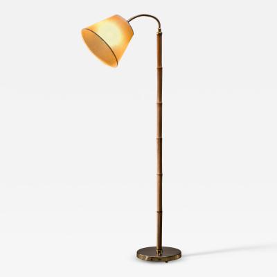 Josef Frank Kalmar bamboo floor lamp