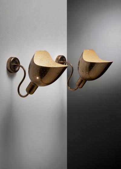 Josef Frank Pair of Josef Frank wall lamps for Svenskt Tenn