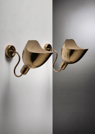 Josef Frank Pair of Josef Frank wall lamps for Svenskt Tenn