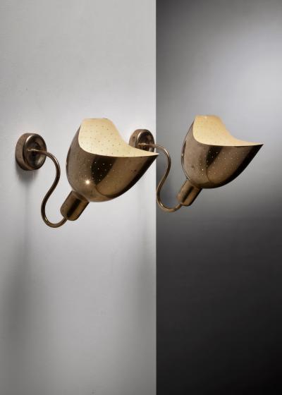 Josef Frank Pair of Josef Frank wall lamps for Svenskt Tenn