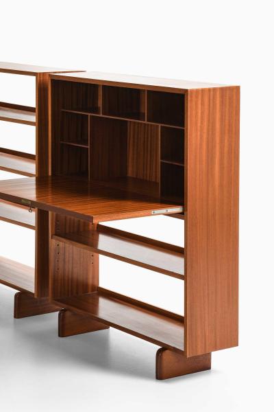 Josef Frank Set of 3 Bookcase and Cabinets in Mahogany by Josef Frank 1940s