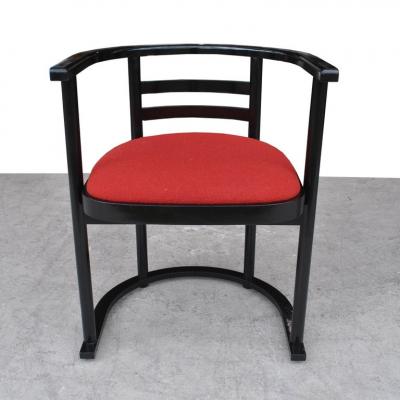Josef Hoffmann 1 Vintage Thonet Josef Hoffmann Style Bauhaus Chair