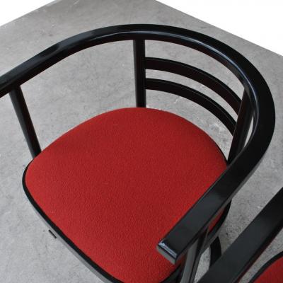 Josef Hoffmann 1 Vintage Thonet Josef Hoffmann Style Bauhaus Chair