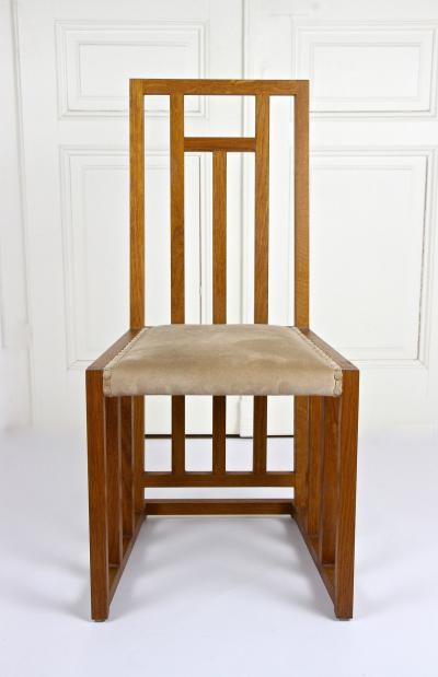 Josef Hoffmann 20th Century Art Nouveau Dining Chairs by Josef Hoffmann Set Of 6 AT ca 1901