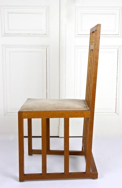 Josef Hoffmann 20th Century Art Nouveau Dining Chairs by Josef Hoffmann Set Of 6 AT ca 1901