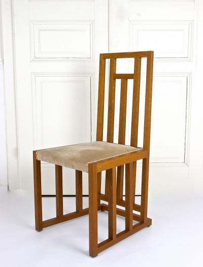 Josef Hoffmann 20th Century Art Nouveau Dining Chairs by Josef Hoffmann Set Of 6 AT ca 1901