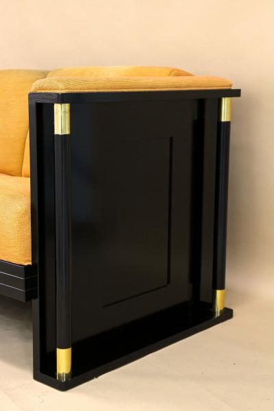 Josef Hoffmann 20th Century Art Nouveau Two Seat Sofa School Of J Hoffmann AT ca 1910