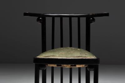 Josef Hoffmann Art Deco Chair by Josef Hoffmann Austria Early 20th Century
