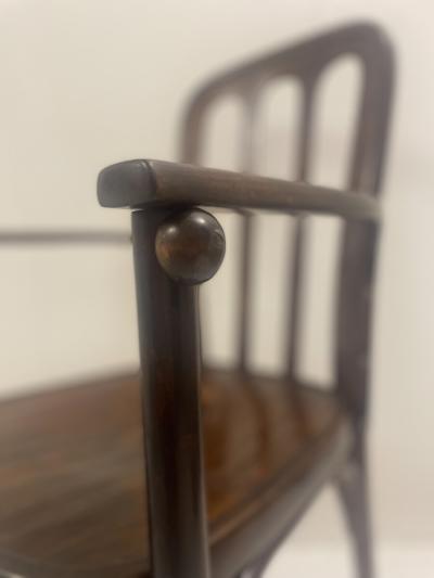 Josef Hoffmann Early Mid Century Armchair by Josef Hoffmann for J J Kohn