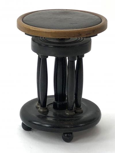 Josef Hoffmann Hoffman austrian succession rarest adjustable piano stool