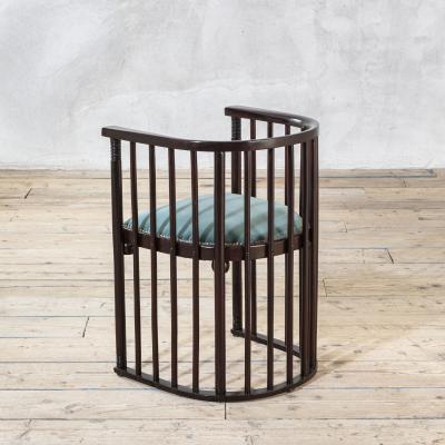 Josef Hoffmann Josef Hoffmann Pair of Chairs mod N 729 2F