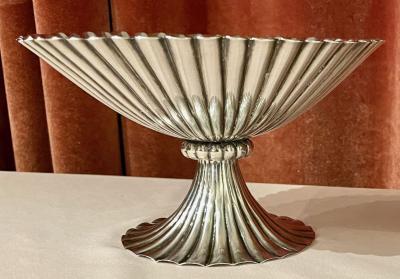 Josef Hoffmann Josef Hoffmann for Wiener Werkstatte Vienna circa 1920 Silver Dish