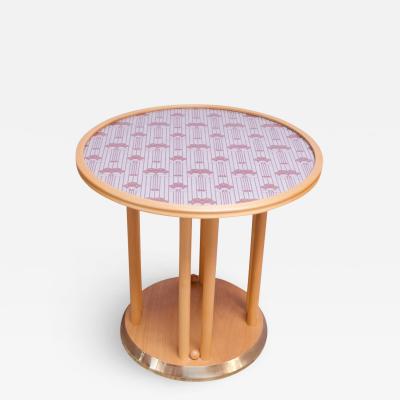 Josef Hoffmann Josef Hoffmann for Wittmann Cabaret Fledermaus Side Table in Beechwood