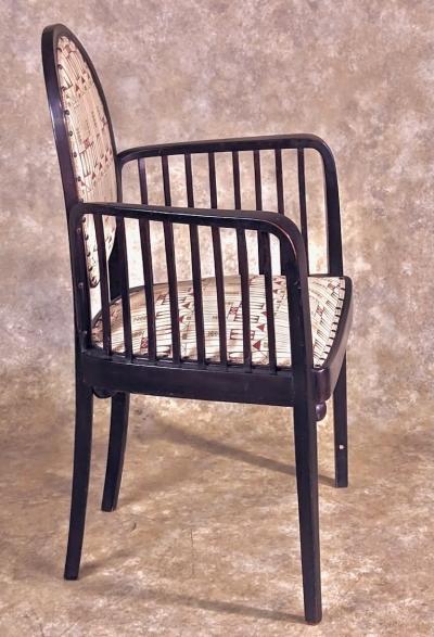 Josef Hoffmann Josef Hoffmann pair of armchairs