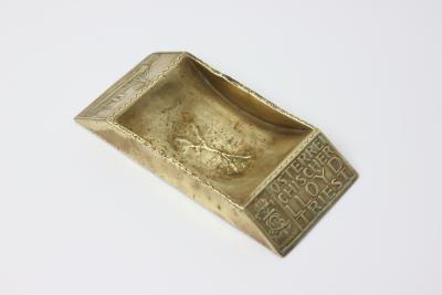 Josef Hoffmann Josef Hoffmann sterreichischer Lloyd Triest Wiener Werkst tte Ashtray 1909