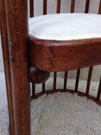 Josef Hoffmann Joseph Hoffman for Khon Signed Barrel Chair