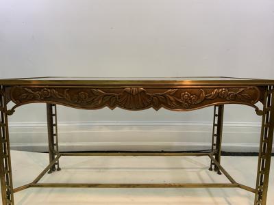 Josef Hoffmann SECESSIONIST ERA ORNATE BRONZE TABLE