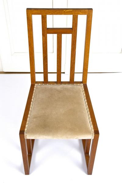 Josef Hoffmann Set Of 6 Art Nouveau Dining Chairs by Josef Hoffmann 20th Century AT ca 1901