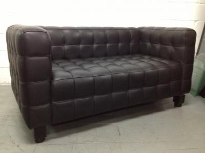 Josef Hoffmann Wittmann Kubus Sofa by Josef Hoffmann