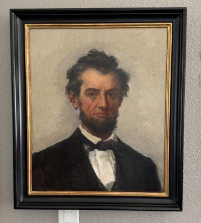 Joseph Alexander Ames Manner of Joseph Alexander Ames 1816 1872 Portrait of Abraham Lincoln