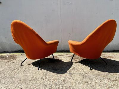 Joseph Andre Motte Armchairs model 770 by Joseph Andr Motte for Steiner 1958