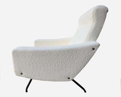 Joseph Andre Motte Pair of armchairs 743 model by J A Motte Ed Steiner France circa 1957
