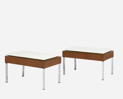 Joseph Andre Motte Pair of luminous tables model G 30 by Joseph Andr Motte Ed Charron France 1958