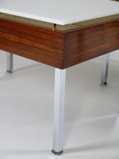 Joseph Andre Motte Pair of luminous tables model G 30 by Joseph Andr Motte Ed Charron France 1958