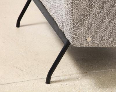 Joseph Andre Motte Rare Pair of Lounge Chairs by Joseph Andre Motte