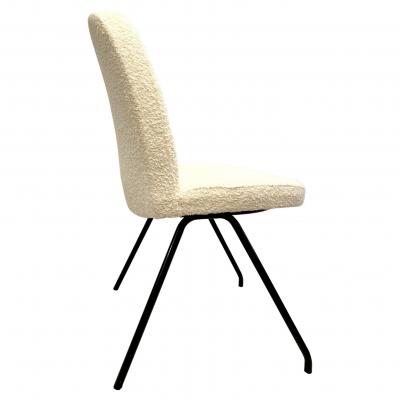 Joseph Andre Motte Set of Six Tongue Chairs Joseph Andr Motte for Steiner France 1954