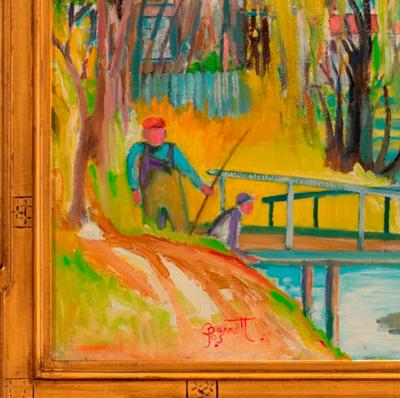 Joseph Barrett Fishing on the Delaware 