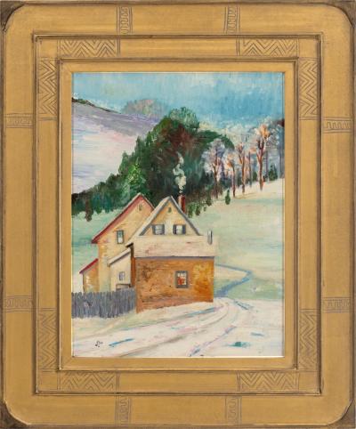 Joseph Barrett Group of Old Houses Buckingham 