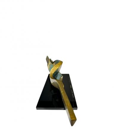 Joseph Burlini Reflections Bronze Sculpture 34 100 1985