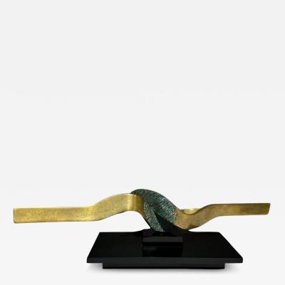 Joseph Burlini Reflections Bronze Sculpture 34 100 1985