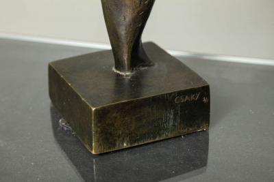 Joseph Cs ky L Esperance Cubist Bronze by Joseph Csaky