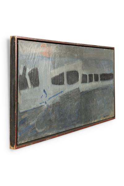 Joseph De Martini American Contemporary Abstract Painting titled Drowning Sun 