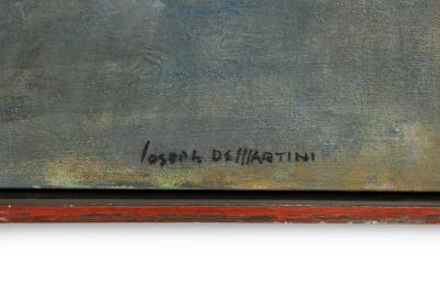 Joseph De Martini American Contemporary Abstract Painting titled Drowning Sun 