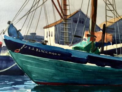 Joseph DiGemma S S Blackman at Dock 