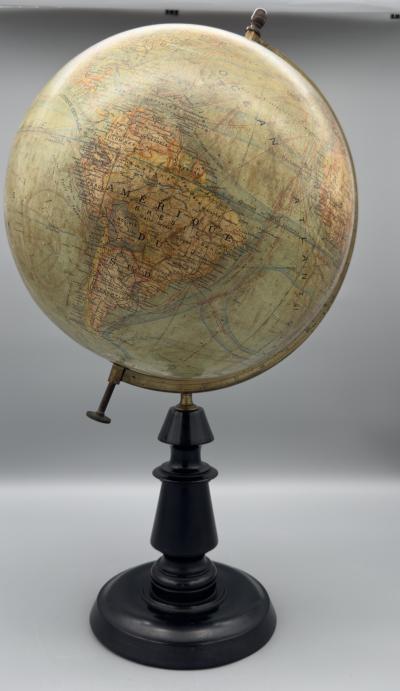 Joseph Forest Large terrestrial globe by Joseph Forest Paris France circa 1890