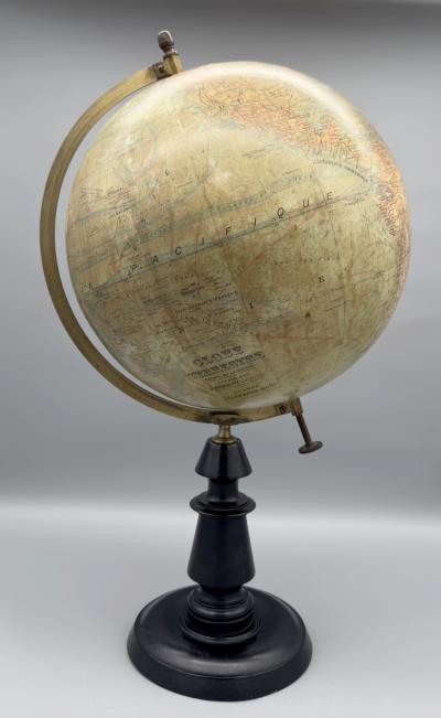 Joseph Forest Large terrestrial globe by Joseph Forest Paris France circa 1890