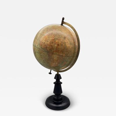 Joseph Forest Large terrestrial globe by Joseph Forest Paris France circa 1890