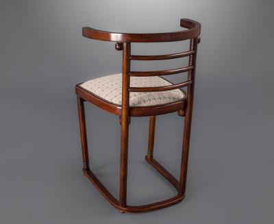 Joseph Hoffman Johnson A Set of Four Joseph Hoffmann Die Fledermaus Chairs by Mundus