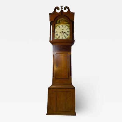 Joseph Kern Swansea ANTIQUE ENGLISH GRANDFATHER CLOCK BY JOSEPH KERN SWANSEA