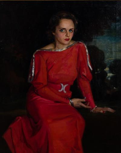 Joseph Newman The Red Dress 