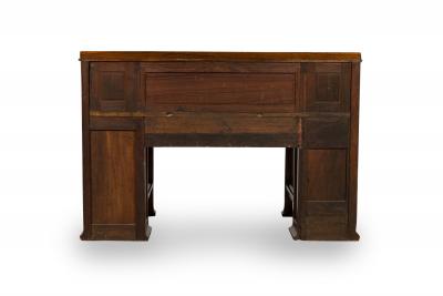 Joseph Paul Anthony Tony Selmersheim Tony Selmersheim French Art Nouveau Oak and Brass Architects Desk