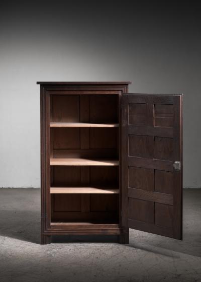 Joseph Savina Joseph Savina carved oak cabinet